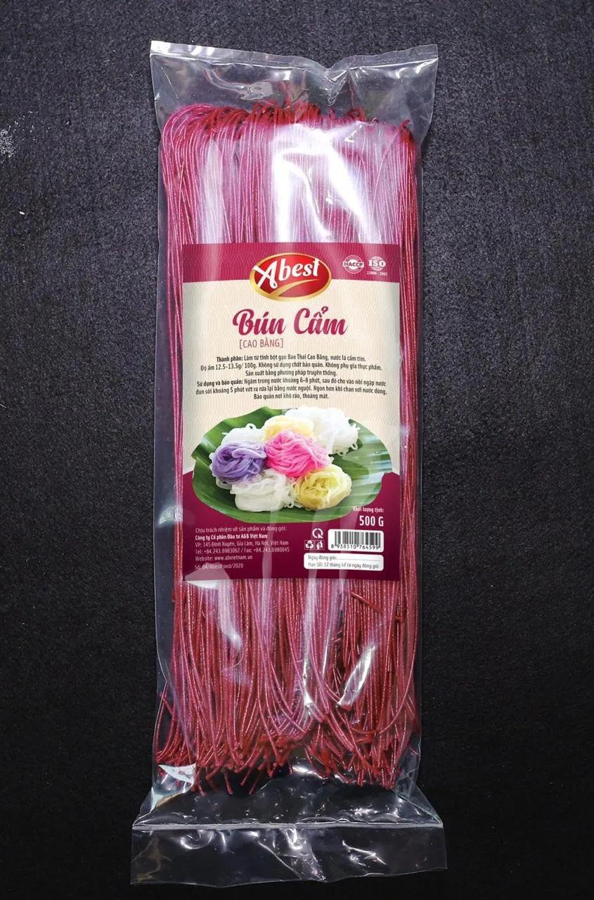 Abest Glass Noodle Viet Nam Vermicelli Factory Price Product For