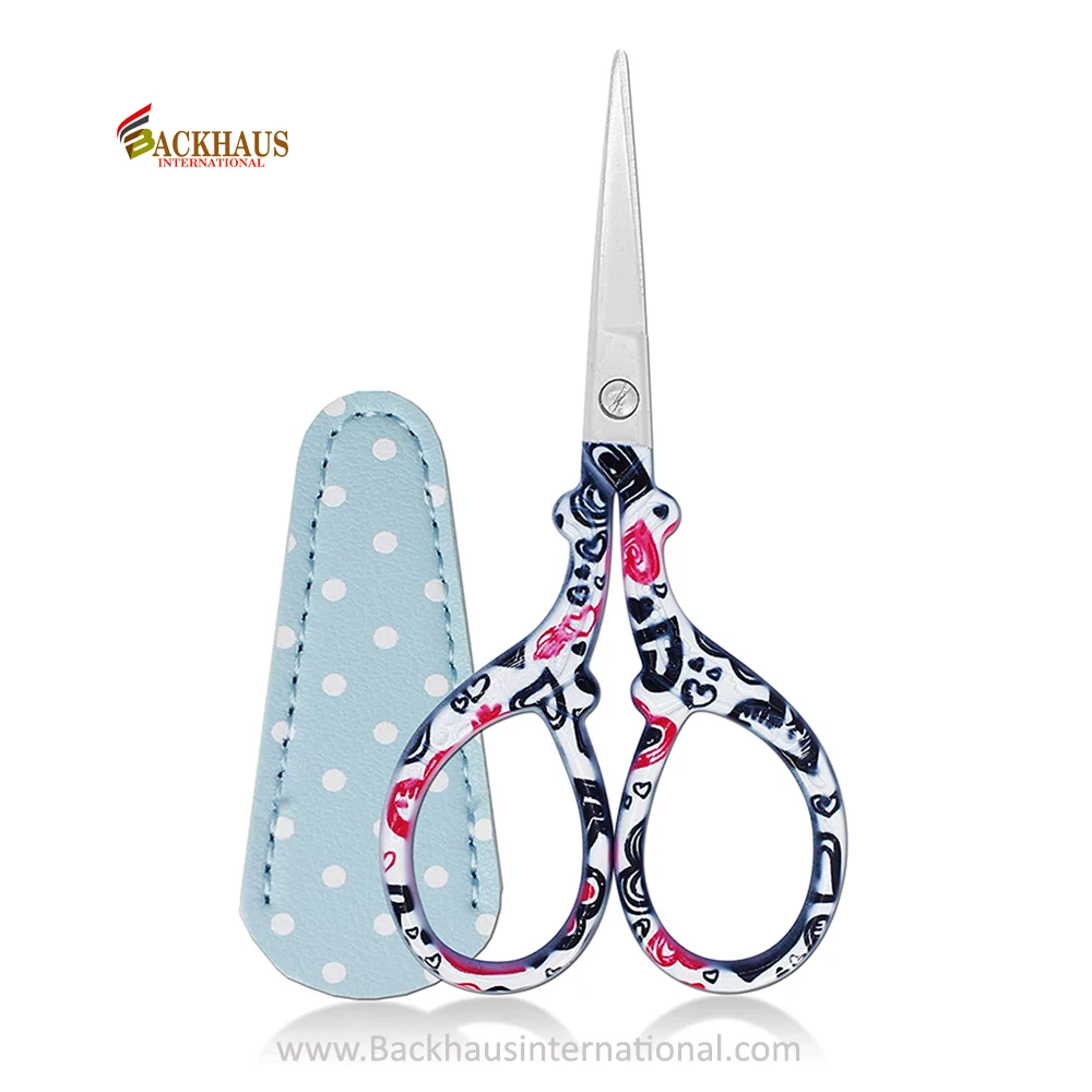 Beautiful Paper Coated Suture Scissors Custom Scissors Baby Care Home