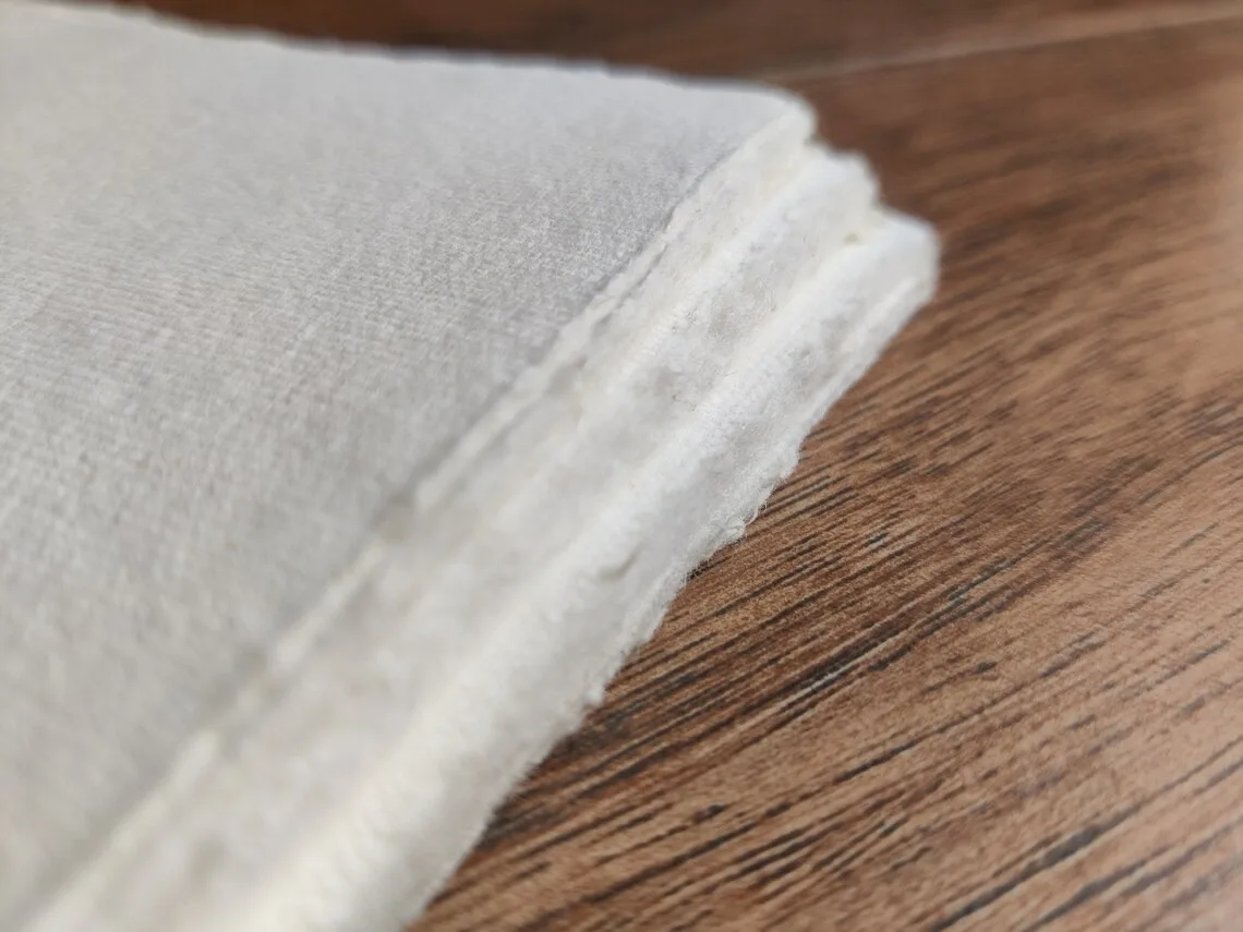 White Raglan Paper Handmade Indian White A4 Paper 150 GSM 100% Cotton Rag Sheets with ...