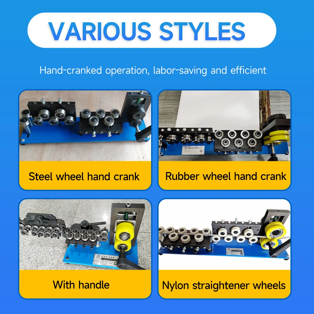 21 Rollers Part Straighten - Automatic Wire Straightening