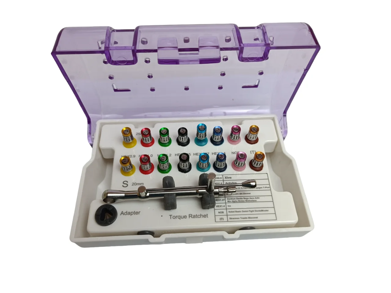 Universal Prosthetic Kit Dental Implant Abutment Torque Wrench Ratchet 16 Driver Buy Universal