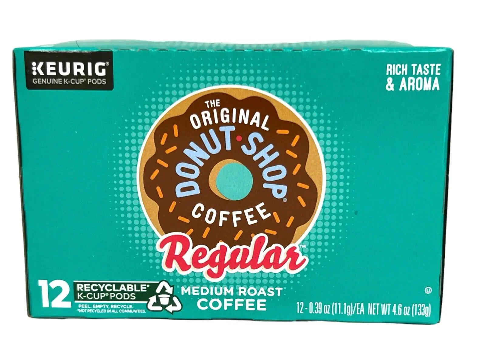 The Original Donut Shop Singleserve Kcup Pods,Regular Medium Roast