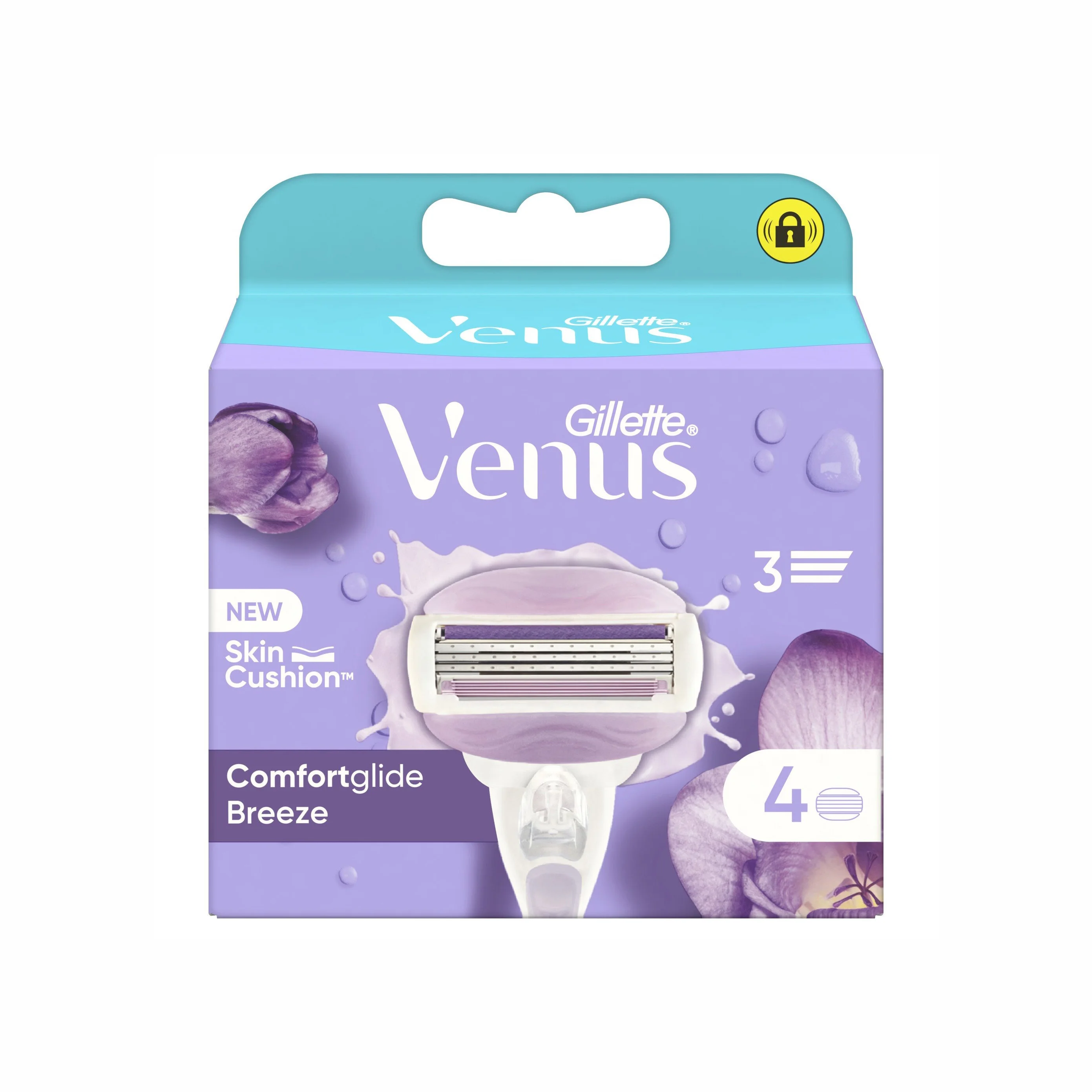 Gillette Venus Extra Smooth Swirl Razors For Women,1 Venus Razor,4