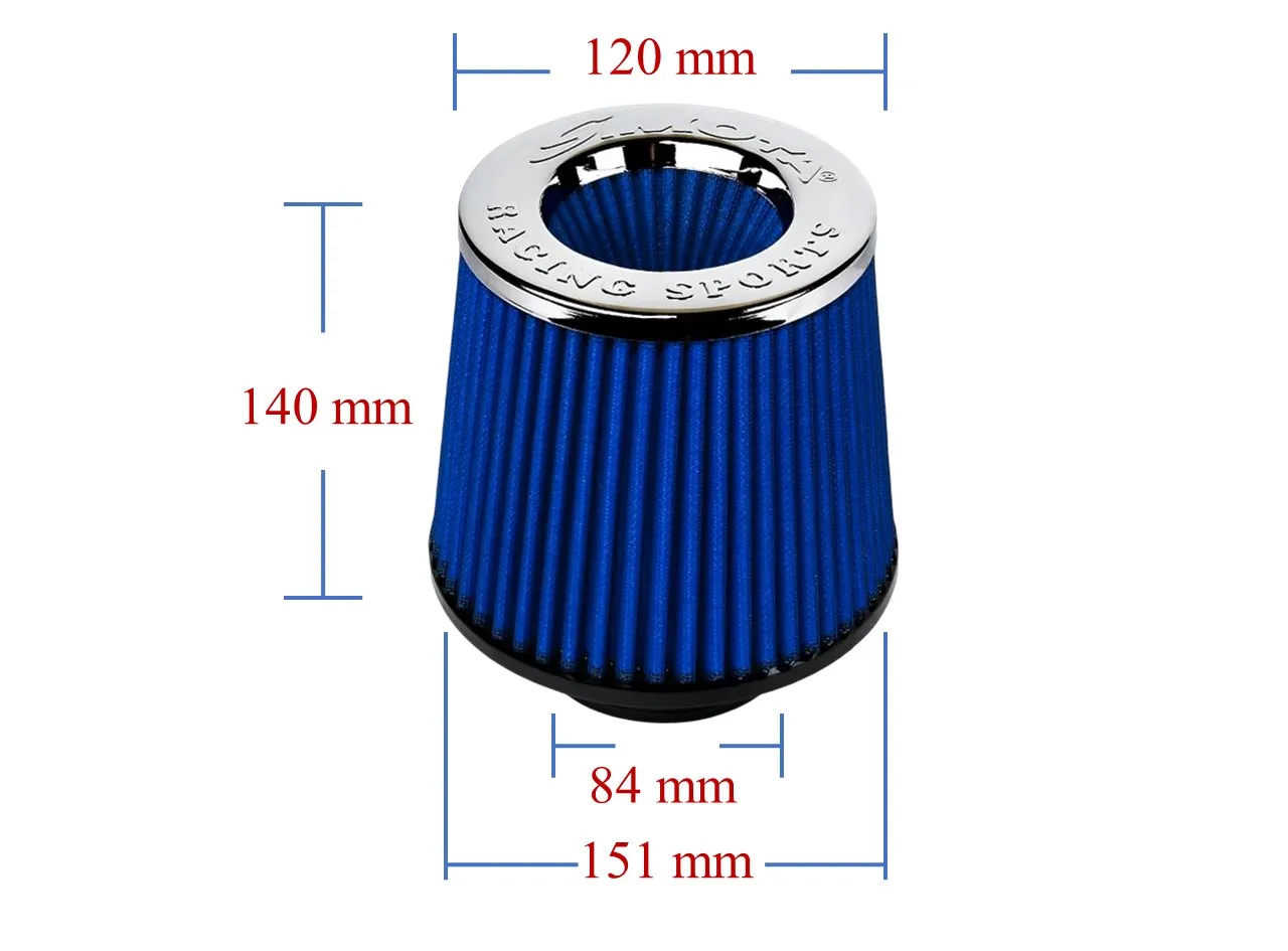 Automotive Air Filter With 84mm Neck Buy Metal Cap Filter,84mm Neck