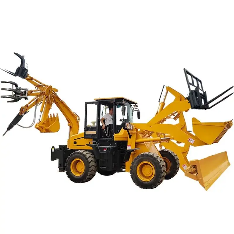 Backhoe Loader Jcb 3cx 4cx Retro Excavator Available For Construction