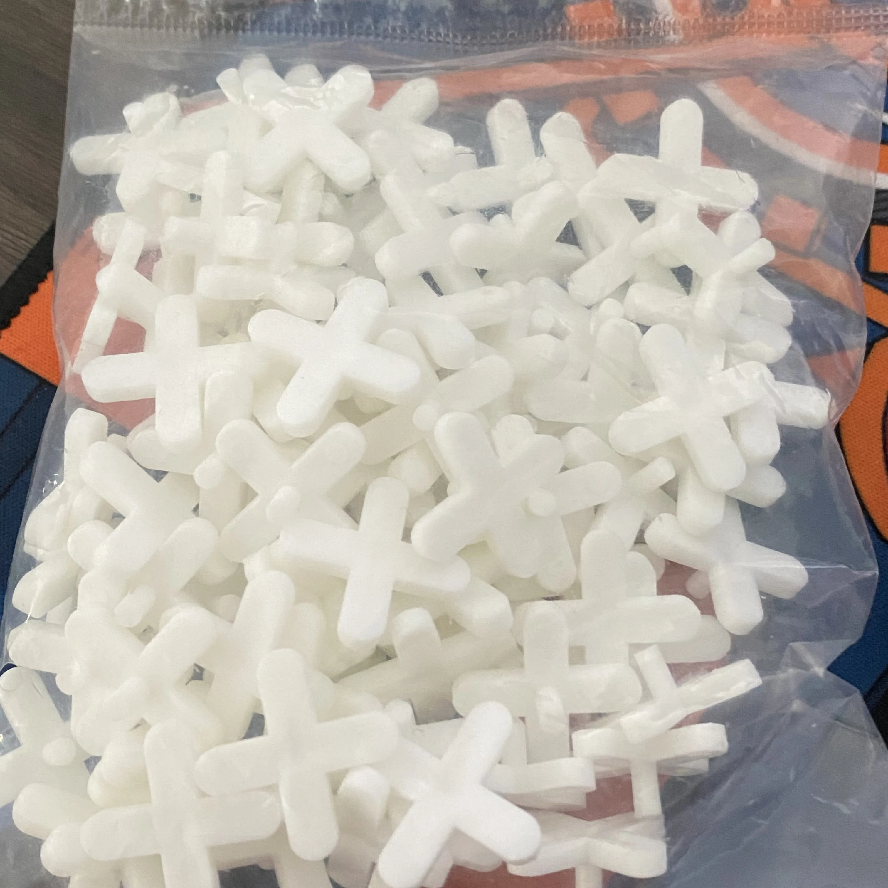 Plastic Tile Spacer 1.0mm 1.5mm 2.0mm 2.5mm 3.0mm Plastic Tile Clips Tile Cross