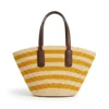 stripped yellow