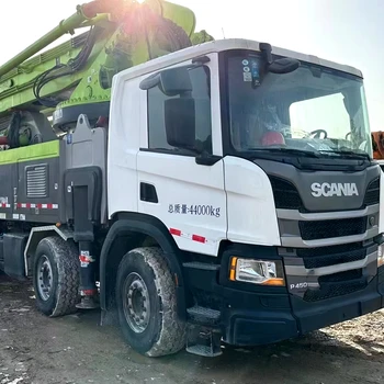 63M Zoomlion Truck Mounted Concrete Pump Used Refurbished Mobile Concrete Pump Truck