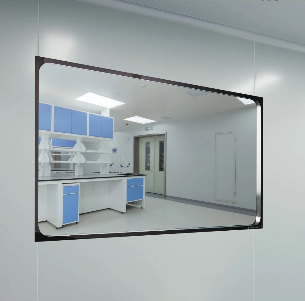 modular cleanroom window Aluminum Alloy Laboratory Windows