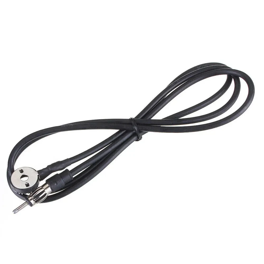 Universal Flexible Rubber Car Roof Radio Antenna AM-FM Aerial Cable ...