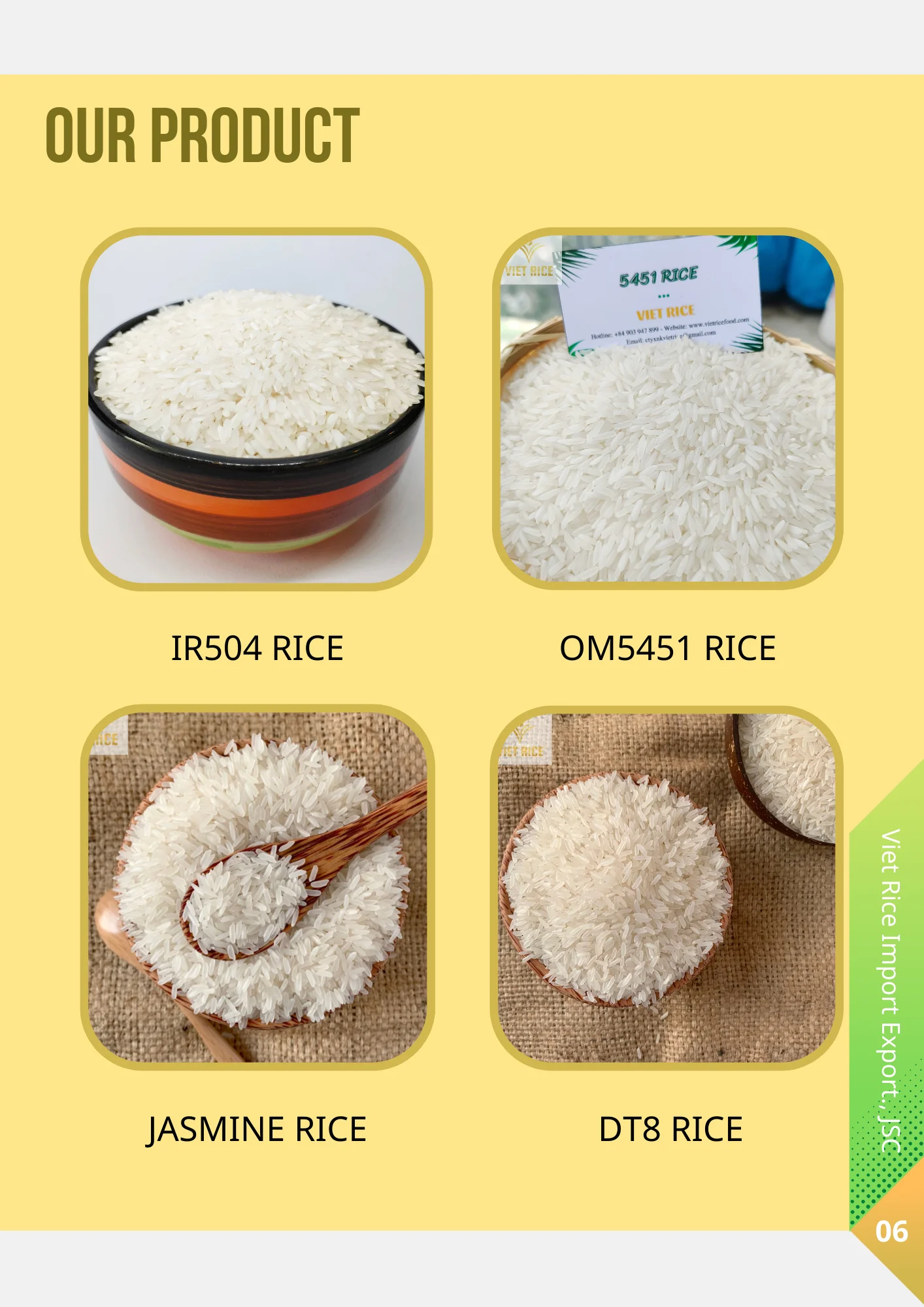 Jasmine Rice High Quality White Rice Long Grain White Rice - Buy ...