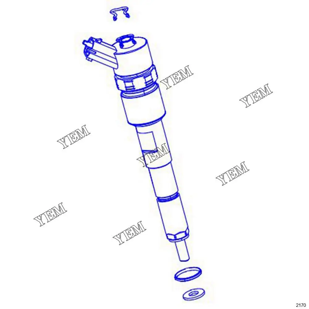 High Quality Injector-Fue Part No. 450-0123 4500123 Machinery Engine Spare Parts