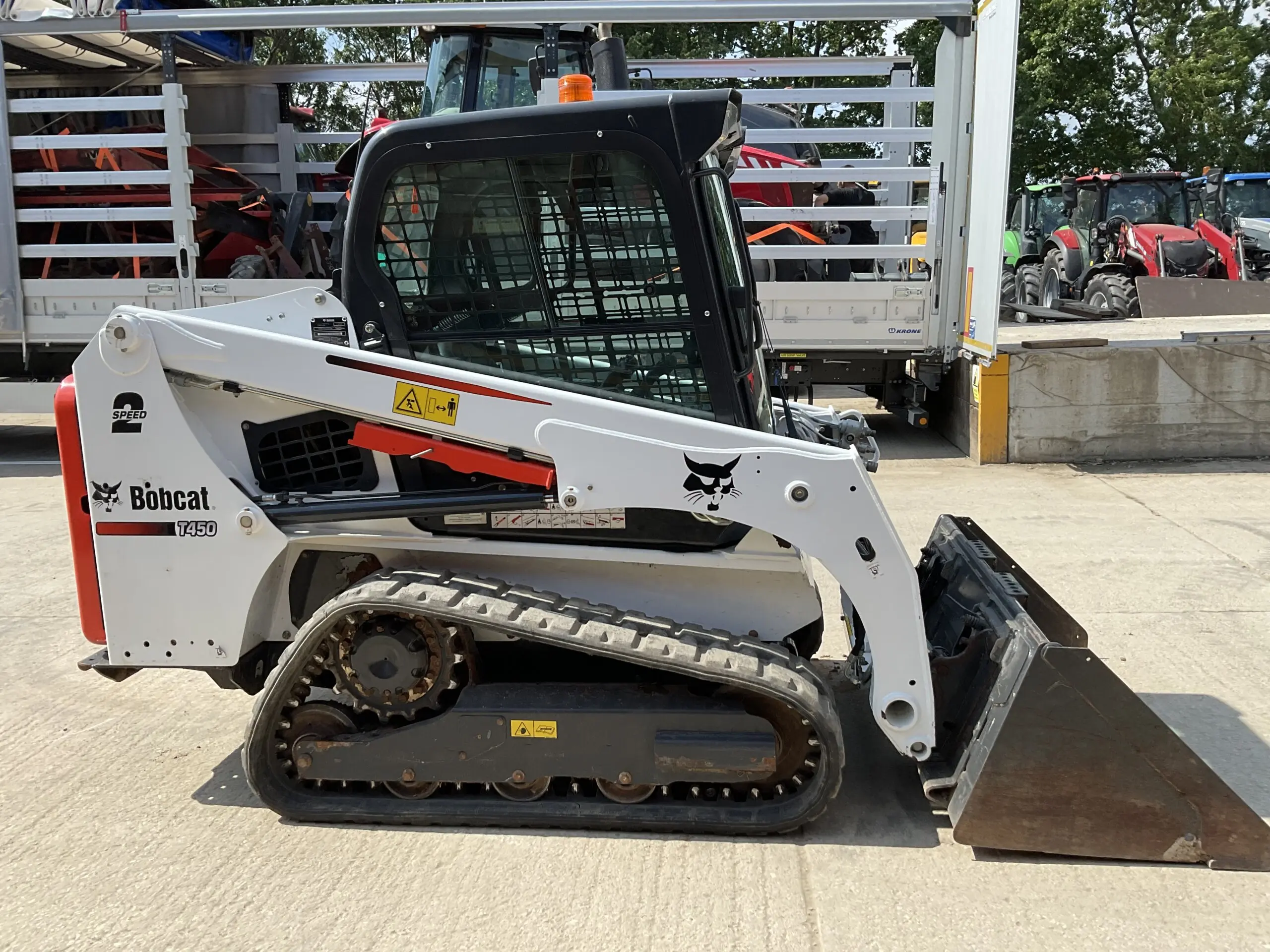 Used Bobcat T450 Mini Skid Steer Loader Bobcat T450 Wheel Loader With