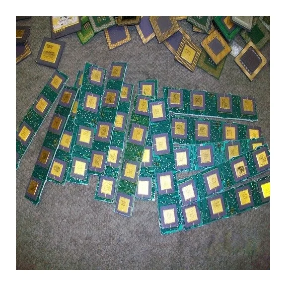 High Yield Gold Recovery Cpu Ceramic Processor Scraps/ceramic Cpu Scrap/ Computers Pentium Scrap