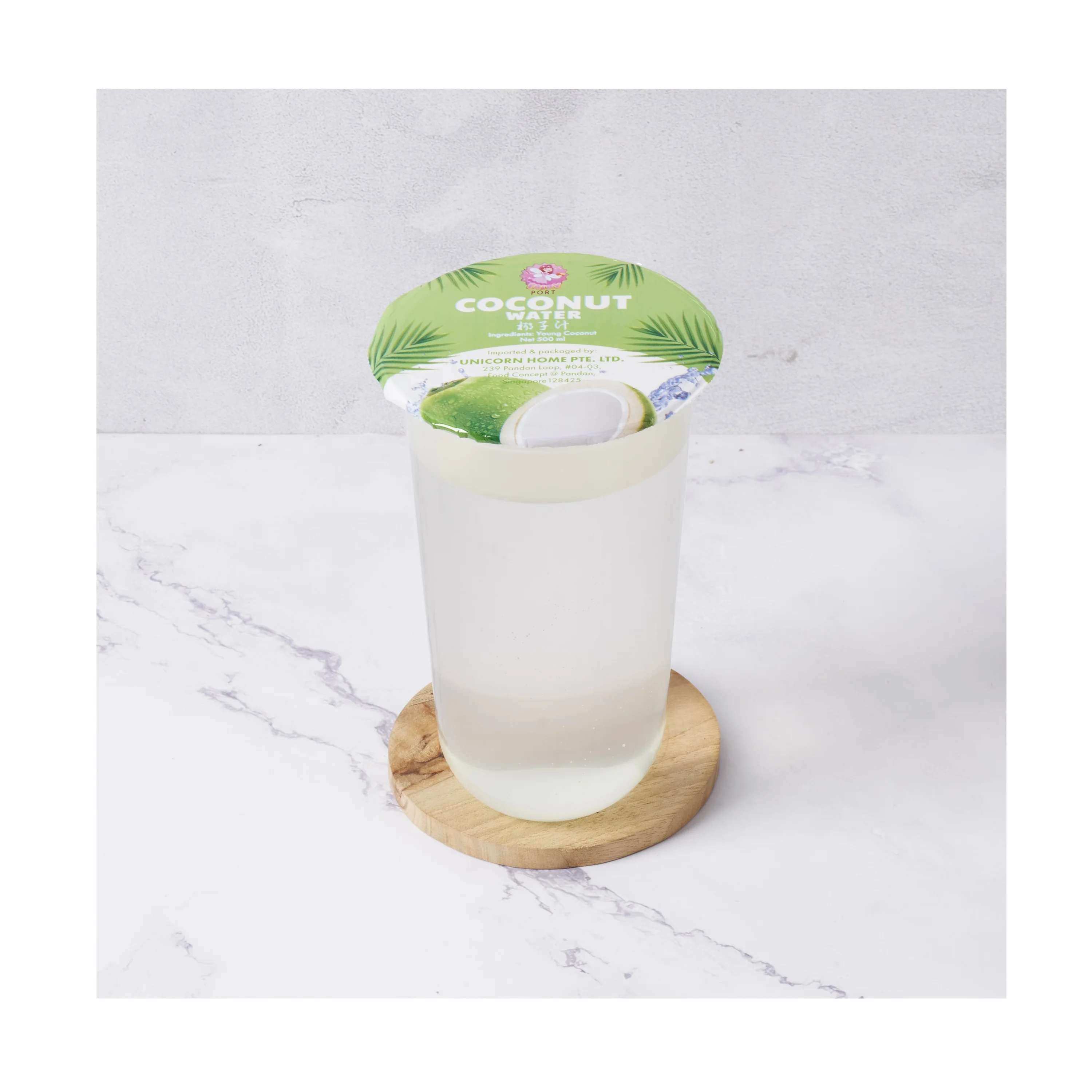 Высокое качество 450 мл мгновенной кокосовой воды вкусная упаковка тропическая элегантность охлажденный фруктовый овощной сок 7 дней срок годности