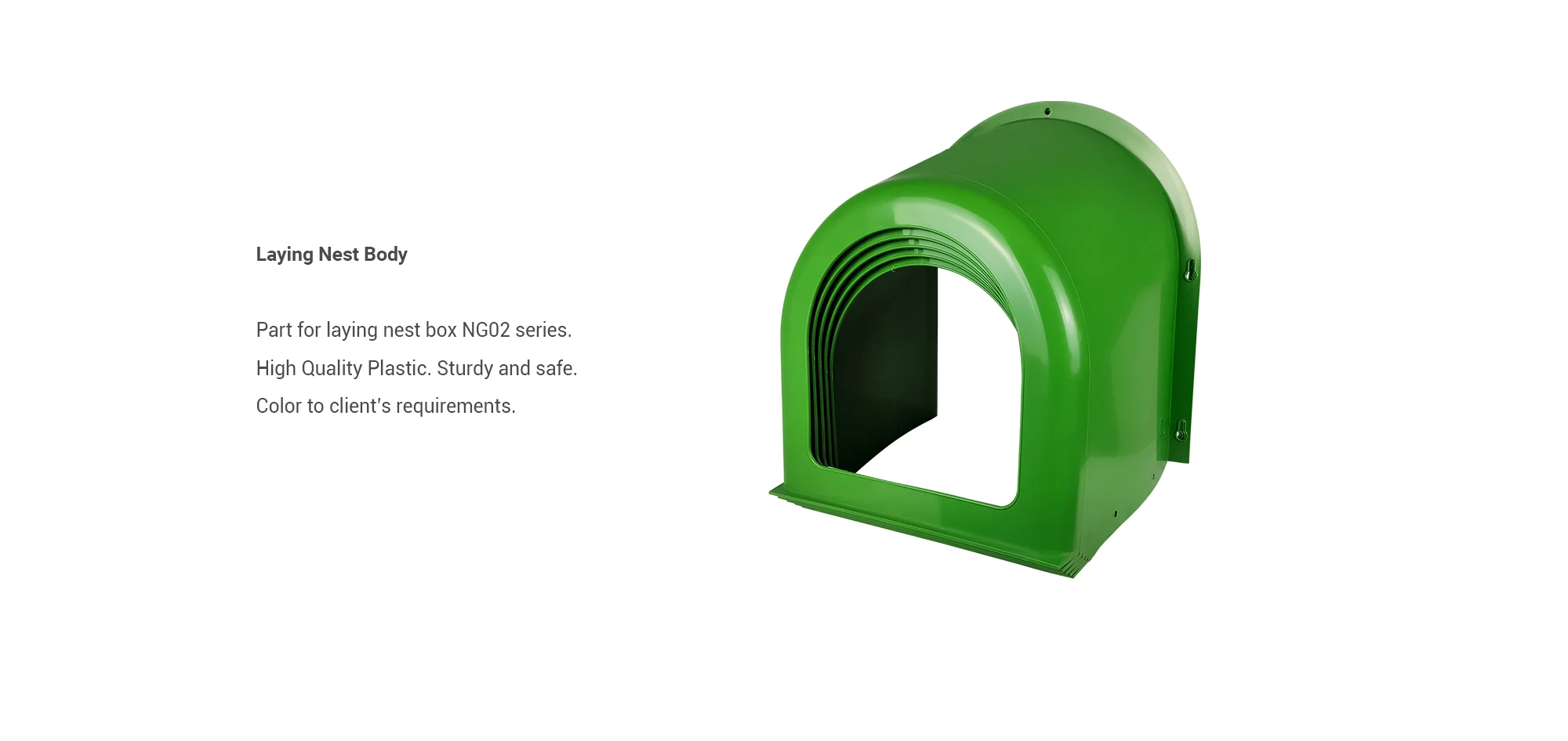 Poultry Chicken Hens Laying Nest Box With Egg Collecting Tray Easy