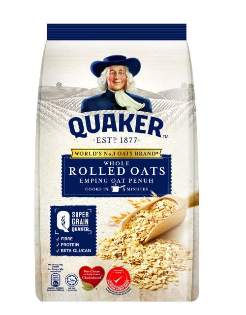 Wholesale Direct Factory Quaker Whole Rolled Oats 800g Buy Quaker
