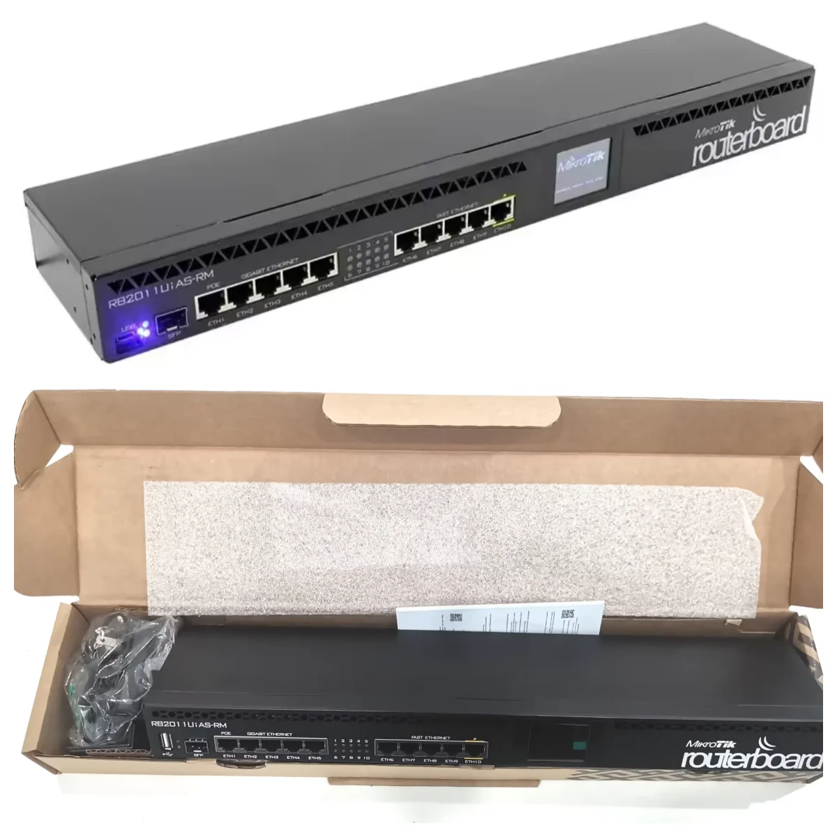 【新品未使用】MikroTik routerboard RB2011 Amazon.com: MikroTik RB2011UiAS-2HnD-IN Router 5xGB 5x10/100