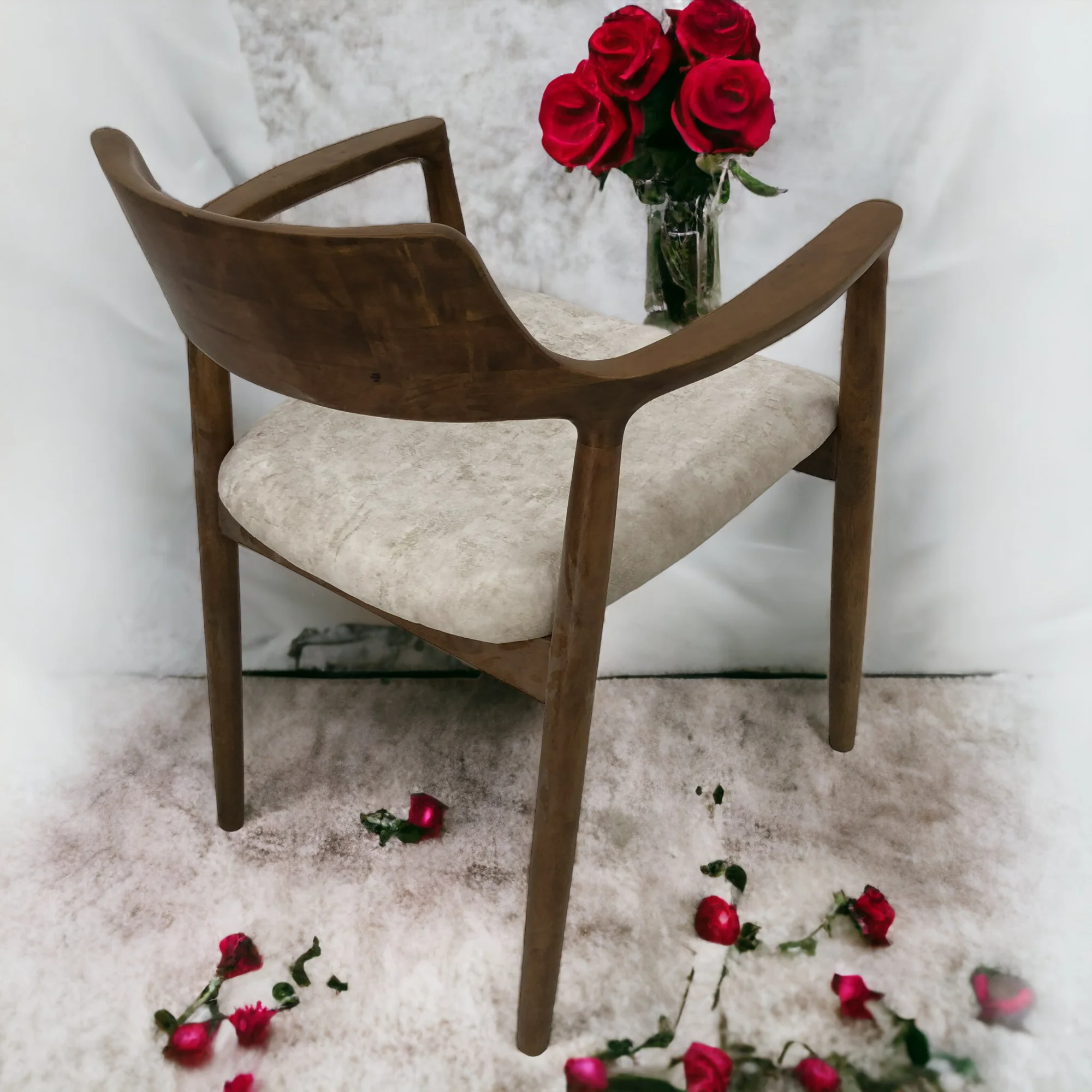 Simple Wooden Sofa Design