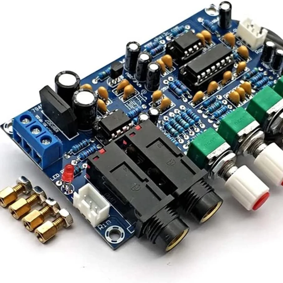 Scheda Riverbero Per Microfono XH-M173 &ndash; Digitale, Dual AC12V, Con PT2399