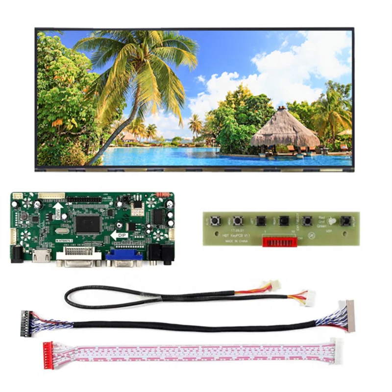 AUO  65inch  LCD Panel P650HVN05.1 High Brightness 2500 resolution 1920*1080 65 inch outdoor advertising led display screen supplier