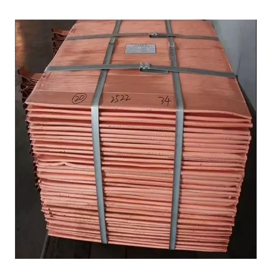 Wholesale Price Electrolytic Copper Cathode Direct Power Electrolytic