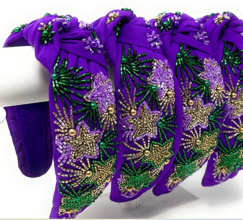 mardi gras hair accessories