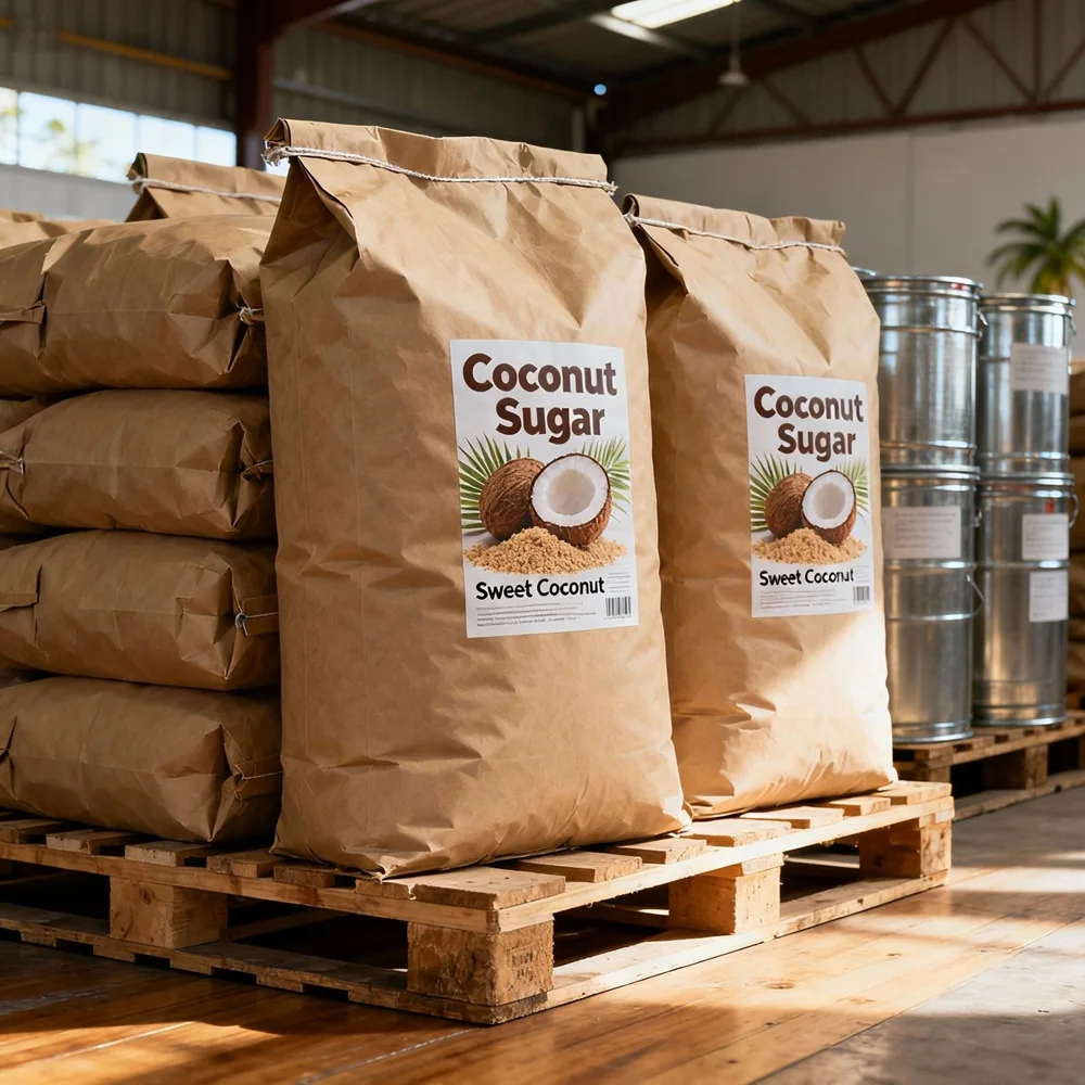 Pure Natural Coconut Sugar Factory Direct Export Deals