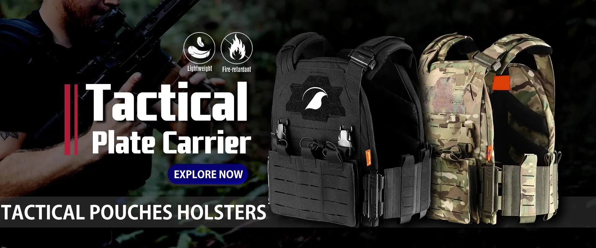 Tactical Stitch Falcon Plate Carrier Waterproof Outdoor Chaleco Tactico Tactical Vest With 2.5l