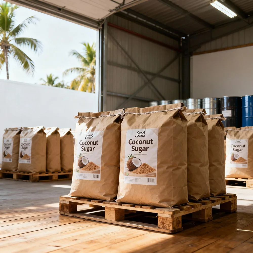 Pure Natural Coconut Sugar Factory Direct Export Deals