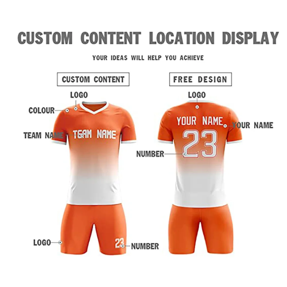 Youth Soccer Wear Soccer Uniforms For Team Quick Dry Club Dhl Men Sublimation Australia Quantity