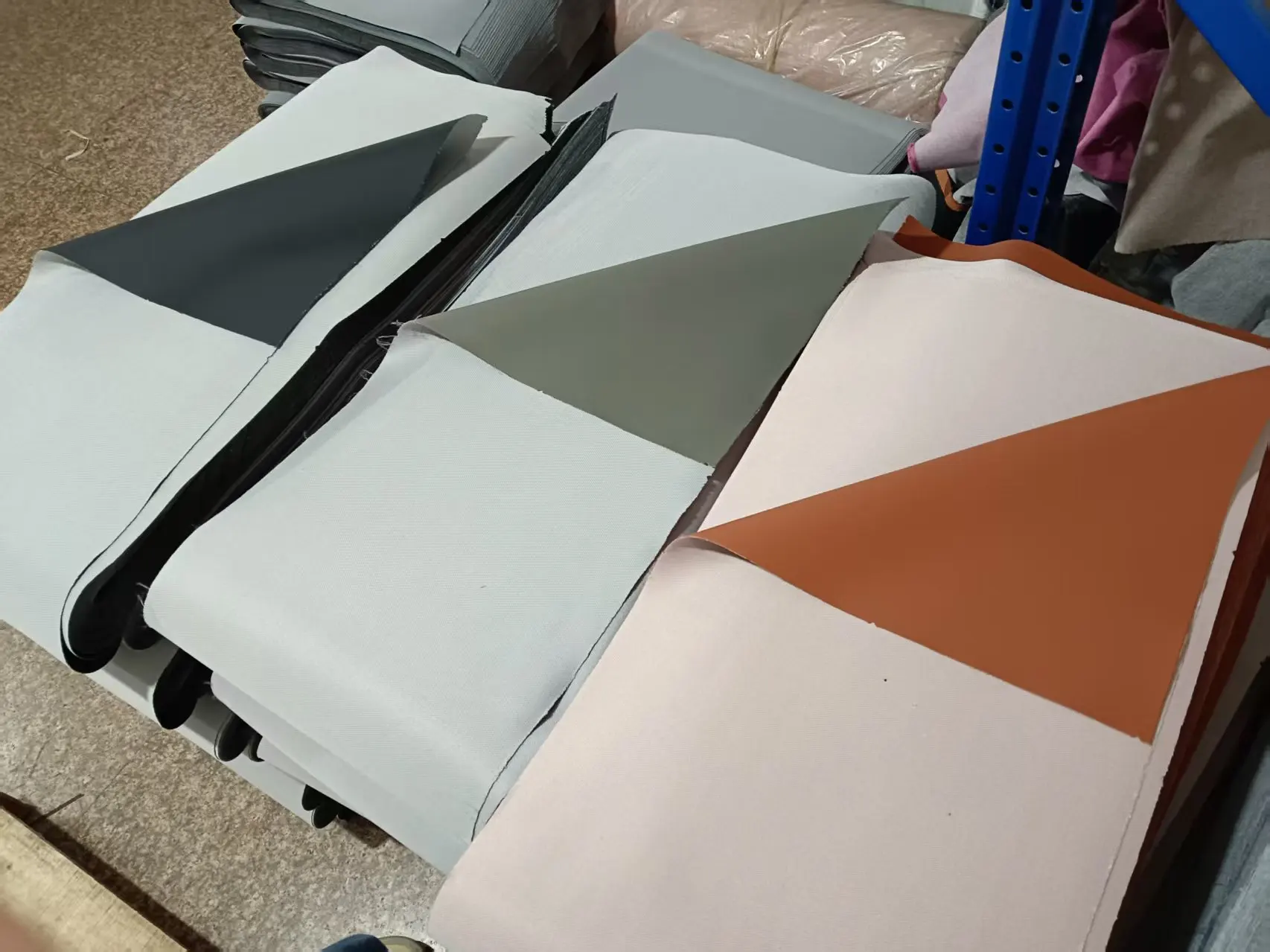 Folding Storage Ottoman Bench Custom Rectangular Black PU Leather Bedroom Modern Design Caishi High-quality Customizable manufacture