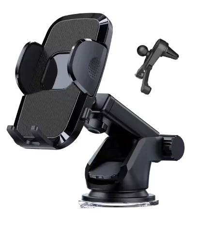 Abs 2 in 1 Set 360 Rotation Air Vent Dashboard Mobile Stand Car Phone Holder for Car Mount