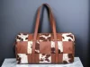 Brown & White