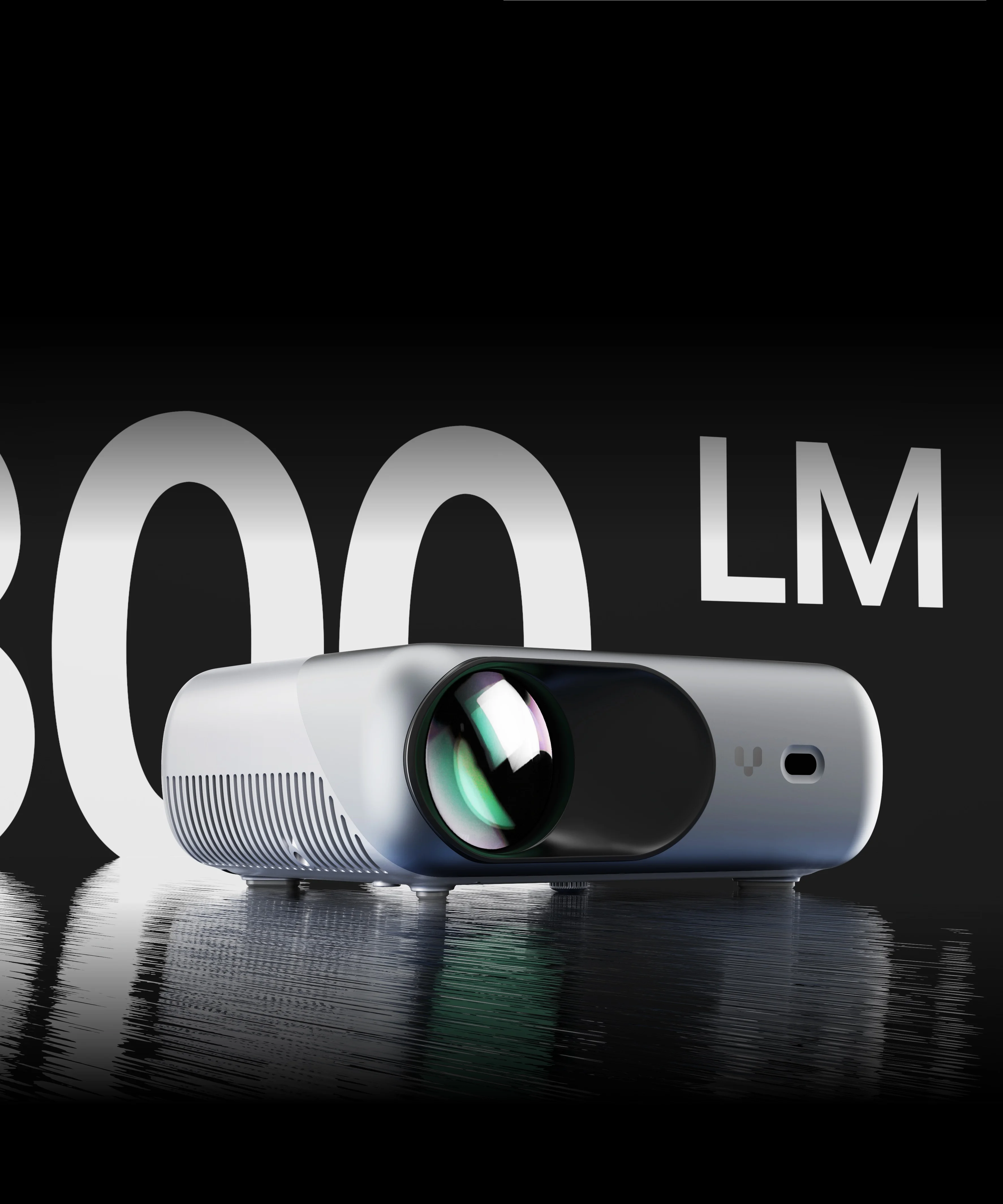 2024 D1000 Upgraded Vivibright Projector Projector Multimedia Home Theater Video With Android OS  OEM ODM 1080P Proyector