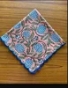 Dusty Rose with Blue Embroidery