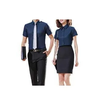 Wholesale Customized Set Lady Office Uniform Fashion Female Work Suit Women Elegant Business Pant  Men Shirt From India