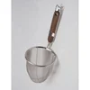 L-0035 Diana Round Bottom Wood Handle Noodle Strainer