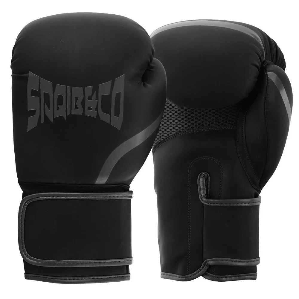 faux leather boxing gloves