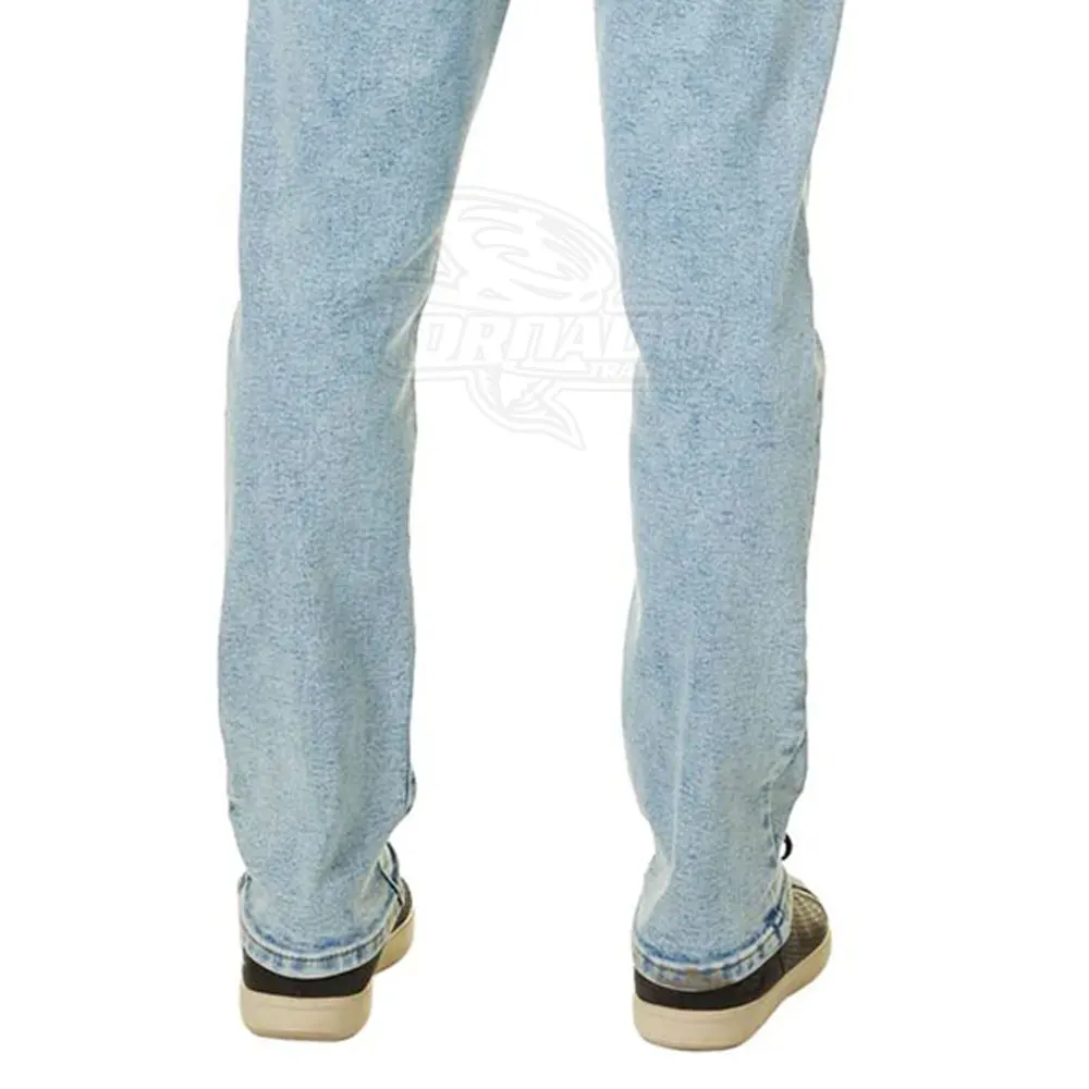 Pantalon en jean tendance sur mesure Pantalon en jean droit_voghion.com