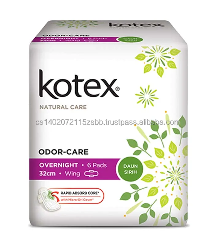 U By Kotex Overnight Security Maxi With Wings/ Kotex Security Ultra