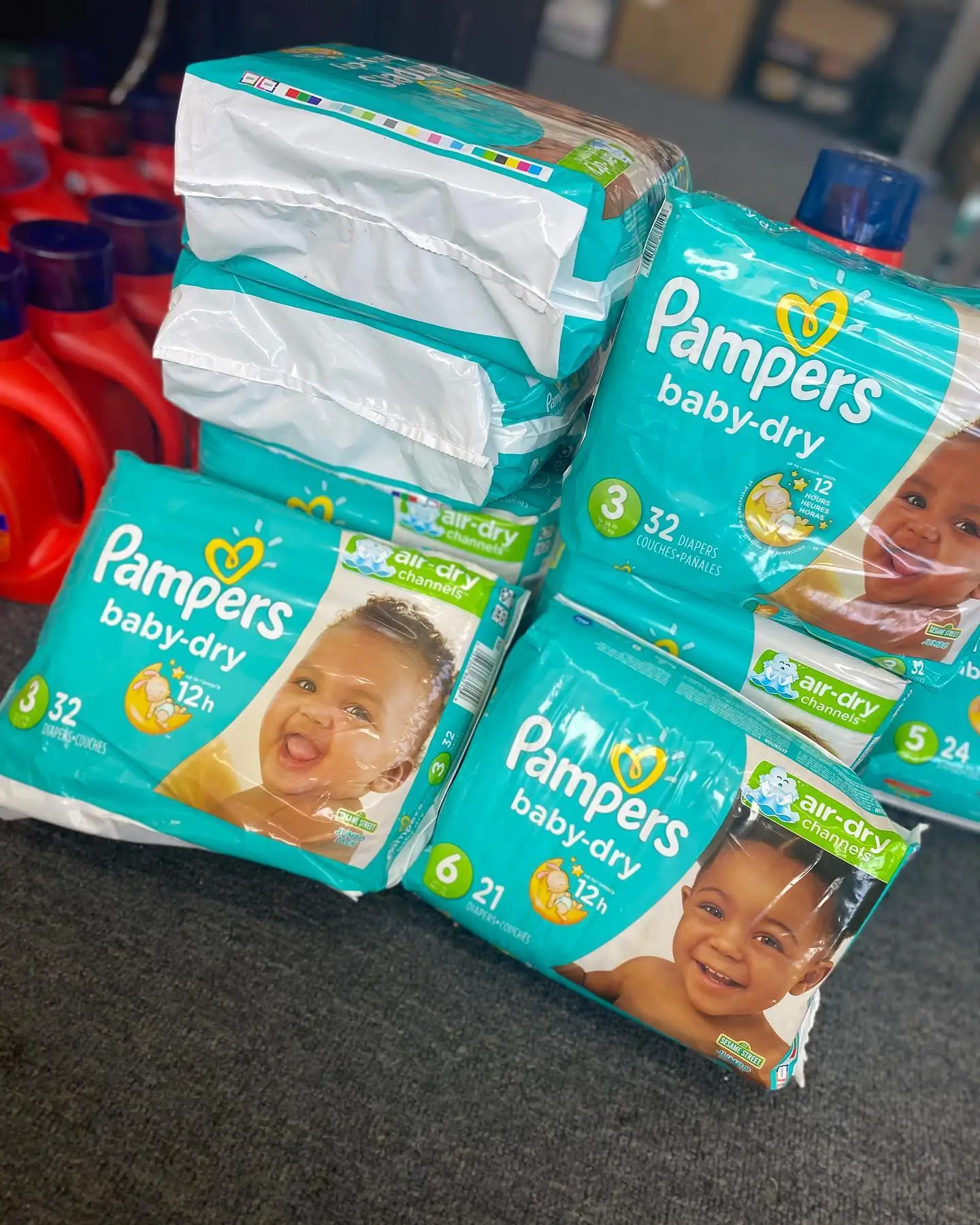 Pampers Swaddlers Diapers,Size P-1,P-2,P-3,Newborn 1 2 3 4 5 6 - All