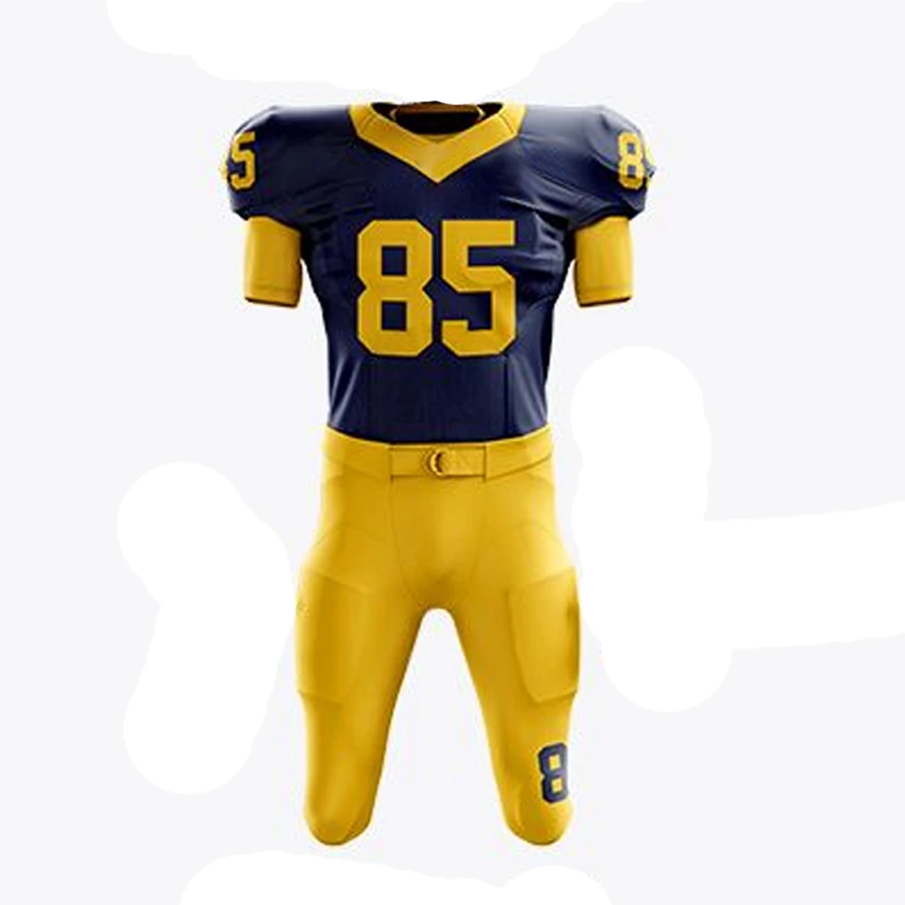 2024 New Arrival Custom Made NFL Football Jerseys Tackle Twill Player Name and Number Printing Set Uniform for Adults