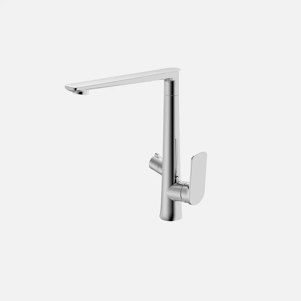 3 Hole 2 Handle Basin Mixer Faucet and Supply Lines Tap Touch Automatic Sensor Kitchen Sink Faucet