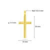 Yellow Gold 29x16mm