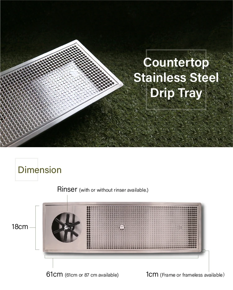 Built-in Drip Tray With Rinser - Buy Built-in Drip Tray With Rinser ...