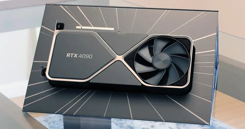 Новейшая видеокарта Nvidia GeForce RTX 4090 24 ГБ GDDR6X титановая и черная 4080 3090 Ti GPU