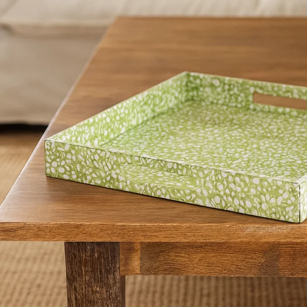 Вкладыш в яичной скорлупе ручной работы квадратный сервировочный поднос Декоративный Лак круглый вьетнамское ремесло Домашний Декор кухонная посуда