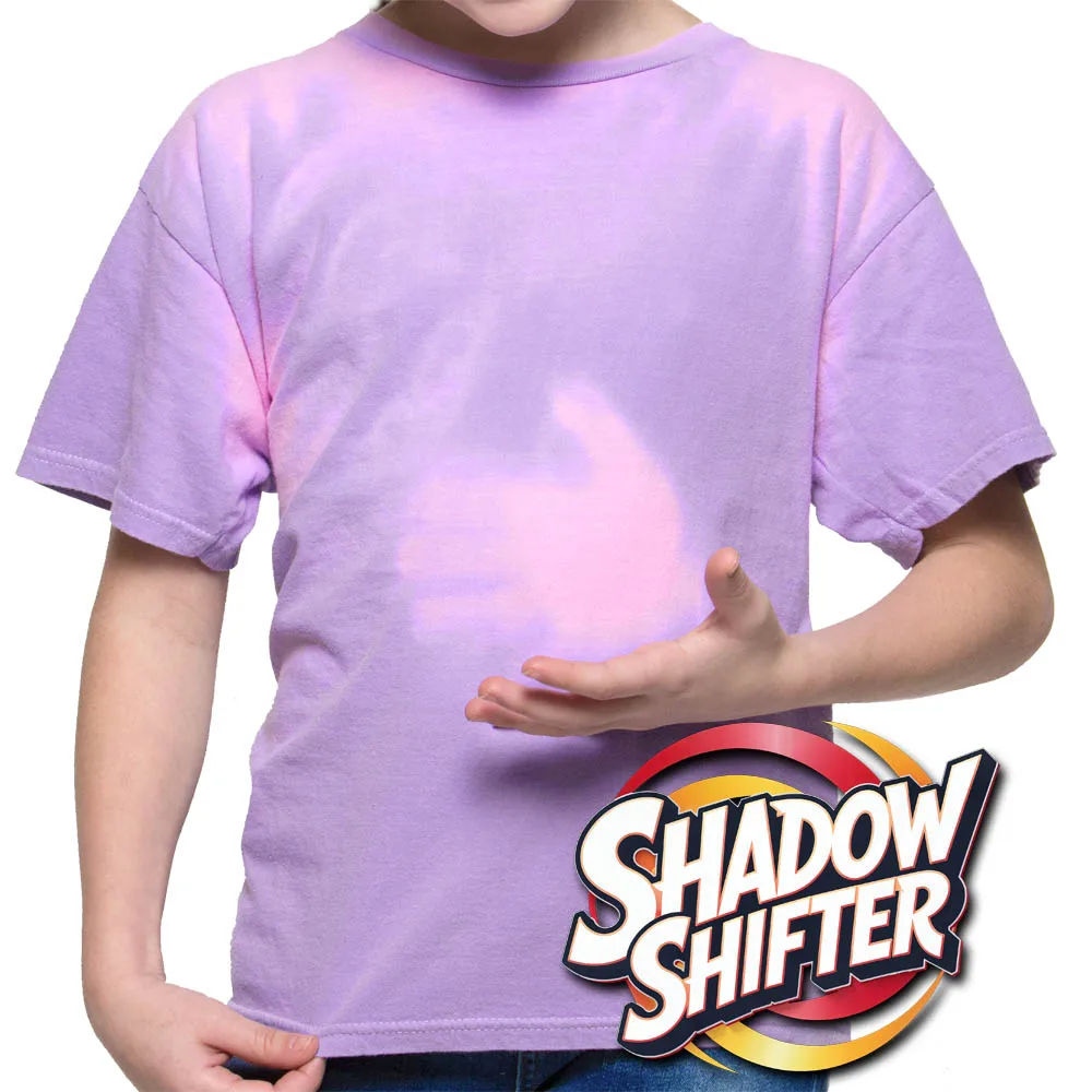 Purple Hypercolor Shirt 80s Shadow Shifter Kids Heat Reactive