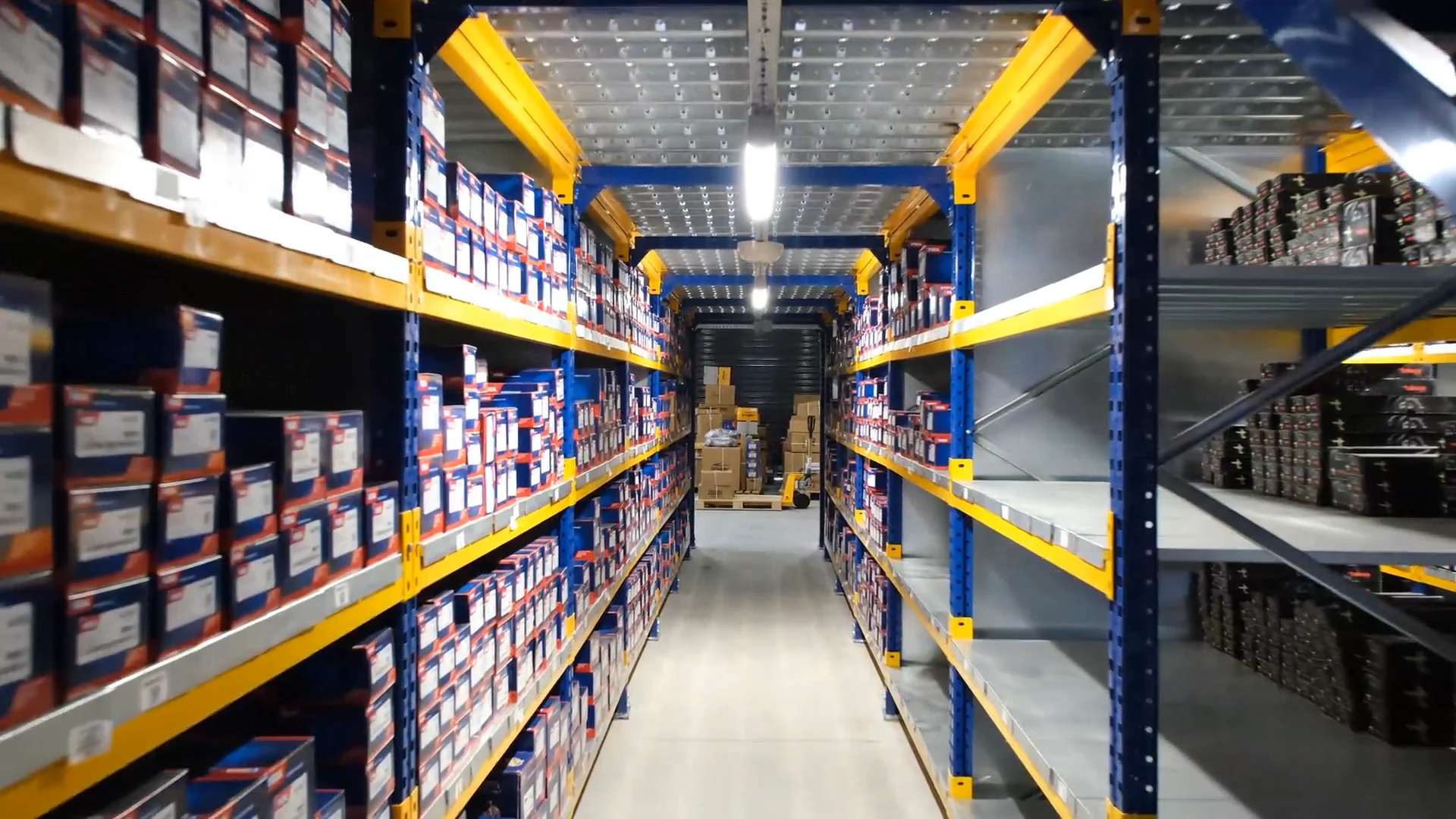 Mezzanine Racking System Warehouse Storage Shelves Steel Pallet Racking ...